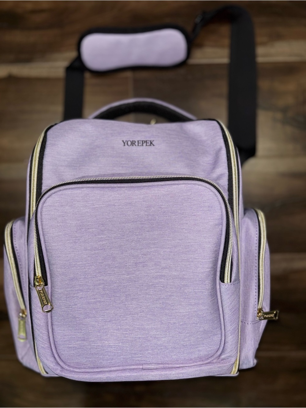 Yorepek Large Nail Bag in Lavender